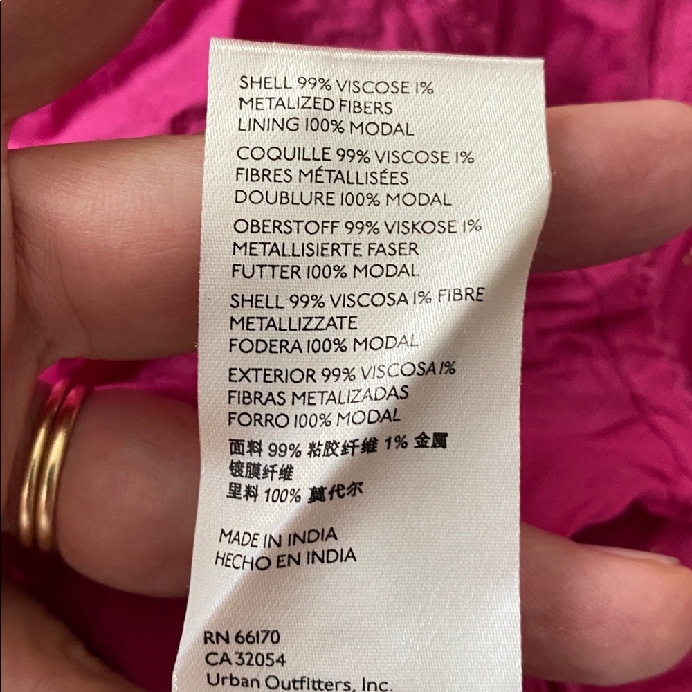 Anthropologie Smocked Maxi Dress size M in pristine condition - Picture 15 of 16